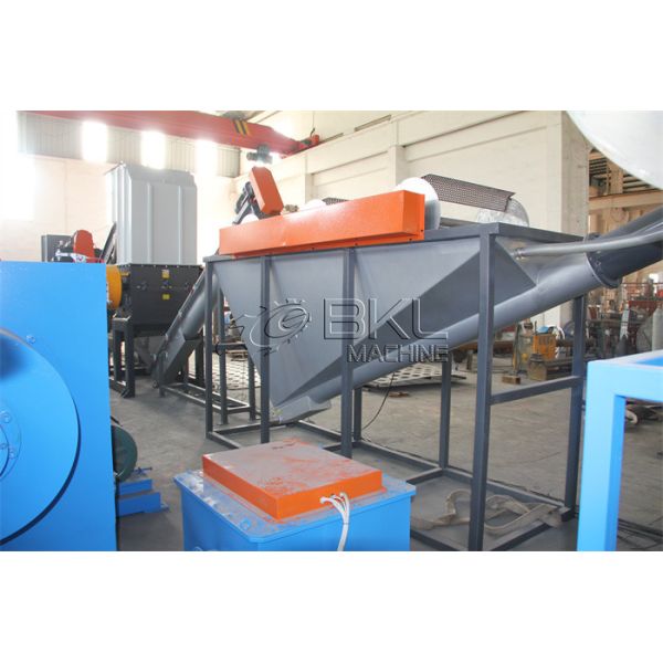 Sorting Pet Flakes Washing Machine 600kg H Pet Bottle Recycling Plant