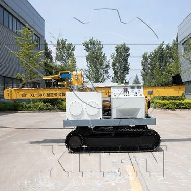 Direct-Acting Load Feedback Jet Grouting Drilling Rig for the Construction of