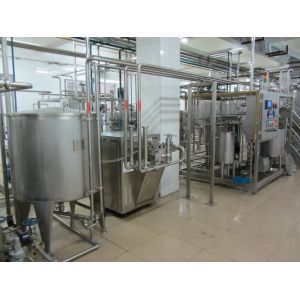 Automatic Pasteurized Milk Processing Line Electric Driven