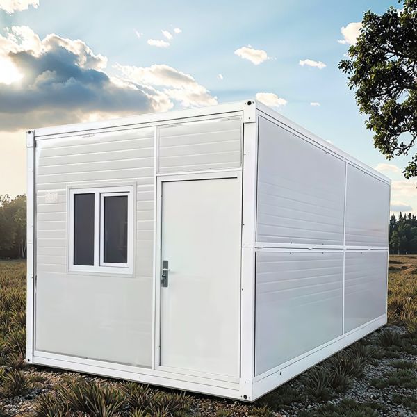 Buy Folding Container House Building Site Housing Recycle Movable House / Office / Shop at wholesale prices