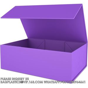 Custom Magnet Magnetic Luxury Packaging Folding Paper Gift Box Business Flap Lid