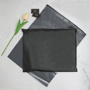 Customized Courier Mail Bags Black Custom Poly Mailers With Logo