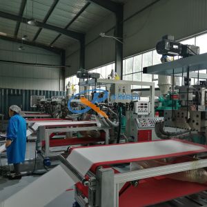 500kg/Day BFE95 Pp Non Woven Fabric Making Machine