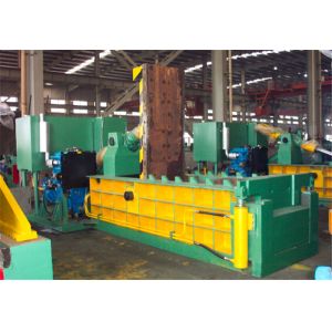 Customized Hydraulic Baling Press / Scrap Metal Balers Push Out Discharging