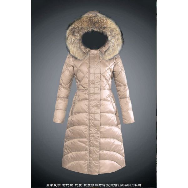 Buy Top wholesale moncler women down coats with big raccoon fur at wholesale prices