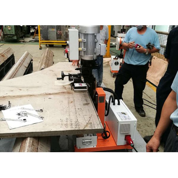 Buy 55mm Bevel Width 3400W 90 Degree Plate Beveling Machine at wholesale prices