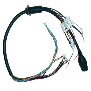 Quality RJ45F Snap On Type Rubber Core IP Camera Cable Wire Harness With Connector 003 for sale