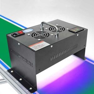 LED UV curing lamp with fan