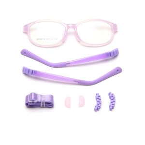 Children Frame Optical Glasses TR90 Flexible Bendable One Piece Eyeglasses