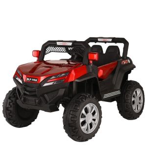 6v4*2 Super Power Off-road Vehicle Double Electric Double Drive Children's Car White