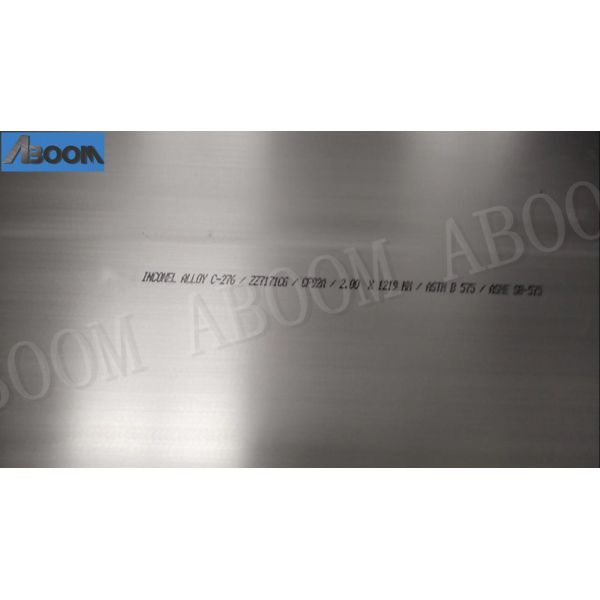 Buy ASTM B575 Din 17750 Hastelloy Alloy For Heat Exchangers at wholesale prices