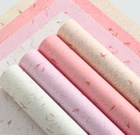 Petal kraft paper retro mixed with Dongba paper flower packaging paper