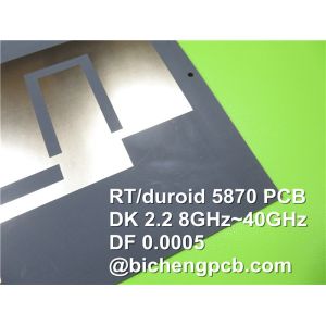Rogers Dual Layer High Frequency PCB Made On Rogers 20mil RT/duroid 5870