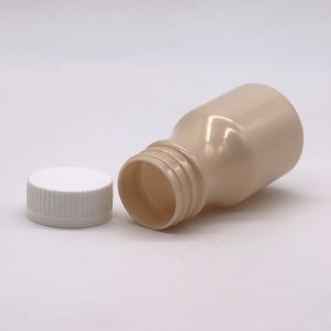 60ml PET Plastic Bottle with Matte Finish and Customized Color Body Material PET