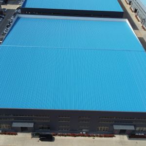 Prefab Steel Structure Warehouse with Large Span Metal Frame