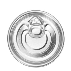 Customized Aluminum Easy Open Lid For Empty Tin Cans ISO Certification,