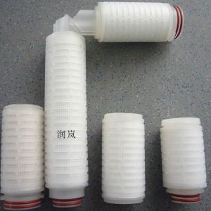 20 Inch Pleated Membrane Filter Cartridge for Custom 0.05 0.2 0.45 0.5 Micron