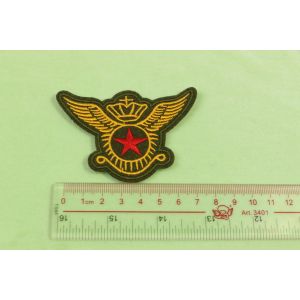 Nondeformed 3D Embroidery Patches , Personalised Embroidered Badges