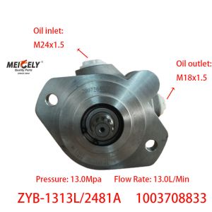 YANGCHAI ZYB-1313L/2481A Power Steering Pump 1003708833