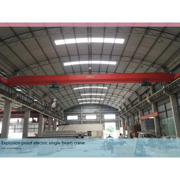 Buy LB4t explosion-proof electric single beam crane, explosion-proof truss, explosion-proof hoist and explosion-proof crane at wholesale prices