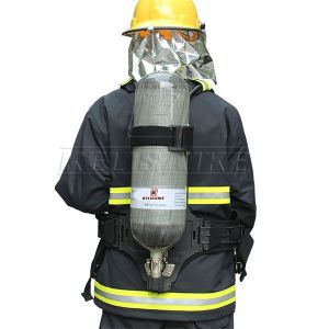 Professional 300bar Work Pressure 6.8L Scba Carbon Fiber Cylinder Air Breathing
