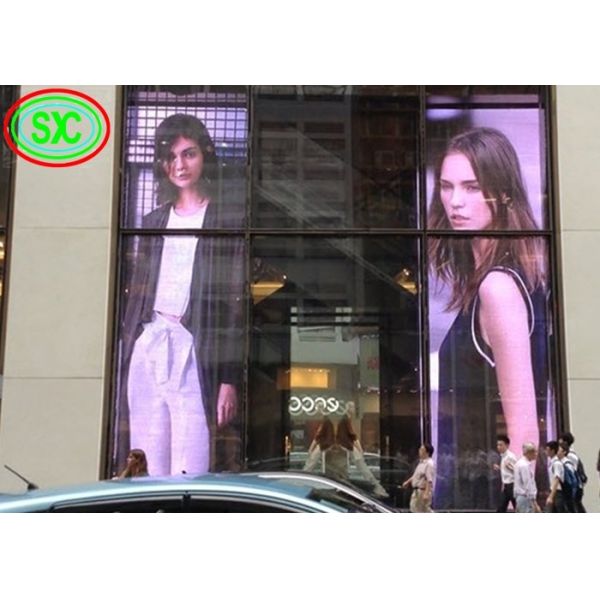 Waterproof Translucent LED Display with Aluminum Cabinet Material and Waterproof