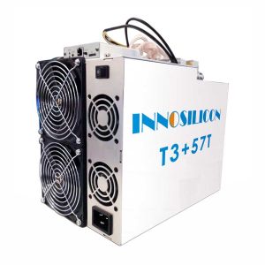 3300W Coin Miner Machine INNOSILICON T3+ 57T SHA256 Algorithm