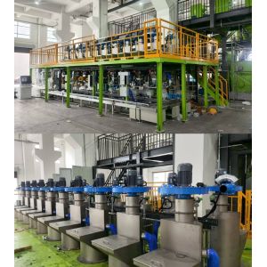 Fully Automatic Weighing Dosing Batching System Rubber Mixer Kneader Small