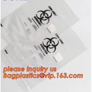 Professional Customized Medical Lab Hospital Kangaroo k Bag Yellow Specimen