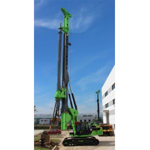 Quality First Class Chassis Hydraulic Rotary Drilling Rig Depth 64 / 51m KR220C for sale
