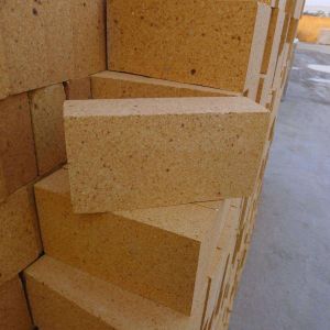 High Temperature Fireclay Brick High Strength Yellow Refractory Bricks With