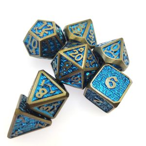 Quality Wear Resistant Dice Practical Polyhedral pokemon Metal Dice Sets for sale