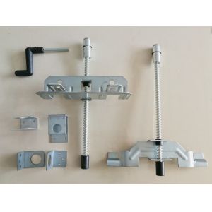 Casket Lowing Device Casket Parts LD02 Adjust Bed For Steel Material Coffin