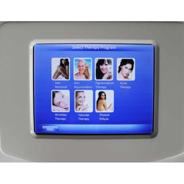 Portable 7 units E Light SSR SHR IPL Hair Removal Machine