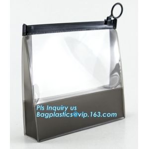 clear hanging toiletry bag pvc cosmetic bag, promotional plastic pvc clear