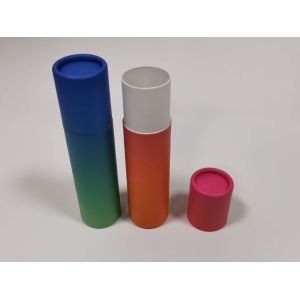Recyclable Matt Lamination CMYK Pantone Kraft Paper Tubes