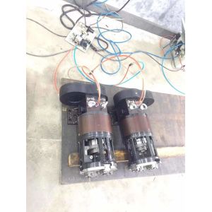 Lever Type Solid Four Jaw Double Action Feeding Chuck