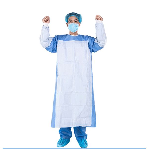 Buy Sterilization Blue EO SMS Disposable Surgical Gown at wholesale prices