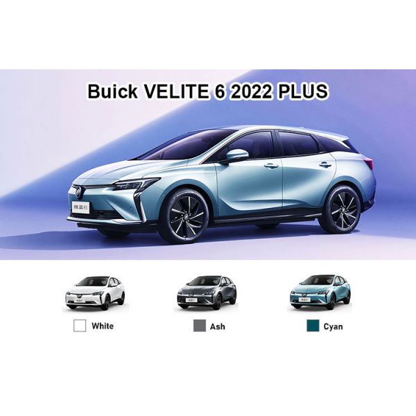 Buick Velite 6 2022 Intercon Fashion Plus Luxury 4 Wheel Electric Car High Speed White/Green