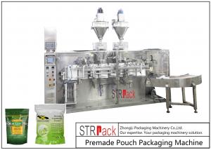 China Moringa Seeds Powder Premade Pouch Packaging Machine For Doypack / Zipper Bag on sale