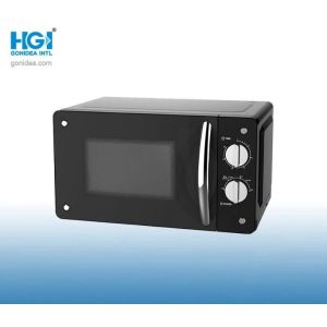 China Cooking Appliances 20L Black Stainless Steel Microwave Oven With Handle on sale