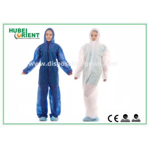 Buy cheap Breathable Non Woven Microporous Fabric Disposable Coveralls from wholesalers