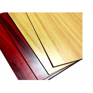 Wooden Color PE Core Acp Wall Cladding Unbreakable Coating Finish