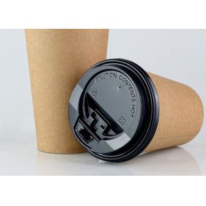 Natural Compostable Logo Printing Thick Takeaway Coffee Cups Environment