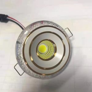 3+3w IP20 Recessed Down Light Ktv Bars Family Use