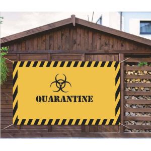 Slikscreen Brass Grommets Advertising Banner Flags