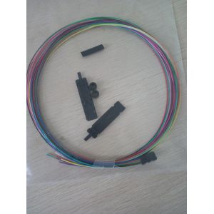 12 core ribbon fiber Optic Buffer Tube Fan Out Kit 1m with 0.9mm buffer