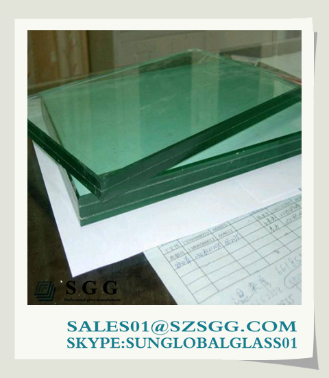 Buy High quality laminated glass 6.38mm at wholesale prices