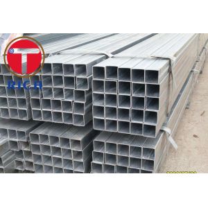 Galvanized Coated Elded Steel Pipe Mechanical Construction Welded Square Steel