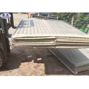 Wire Mesh Gabion Wall Defensive Hesco Bastion 3 Years Warranty ISO Certification